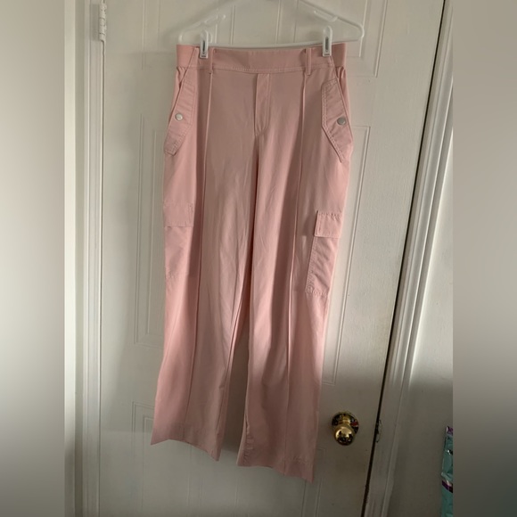 Athleta Vienna Cargo Pants Orchard Pink Size 10P - Picture 3 of 6